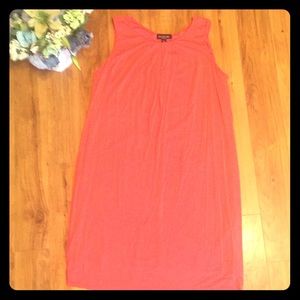 Sleeveless Spring Coral Dress